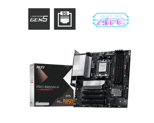 MSI PRO B850M-P MATX