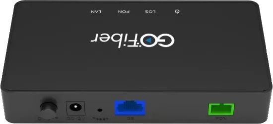 GPON ONT BRIDGE 2.5GE תומך עד 2.5GB דגם GF25C מבית GOFiber